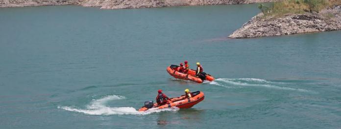 “汛”練進行時，特勤大隊扎實開展水域救援專項訓練